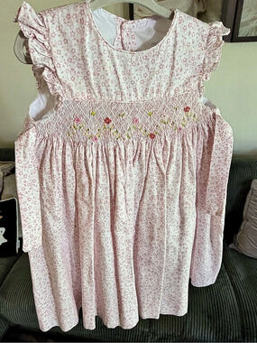 Edgehill Collection Floral Girls Dress